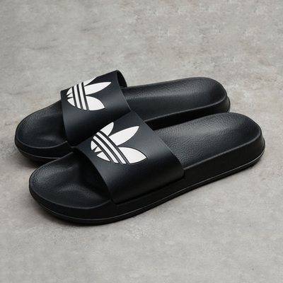 运动一字拖Adidas假一赔十