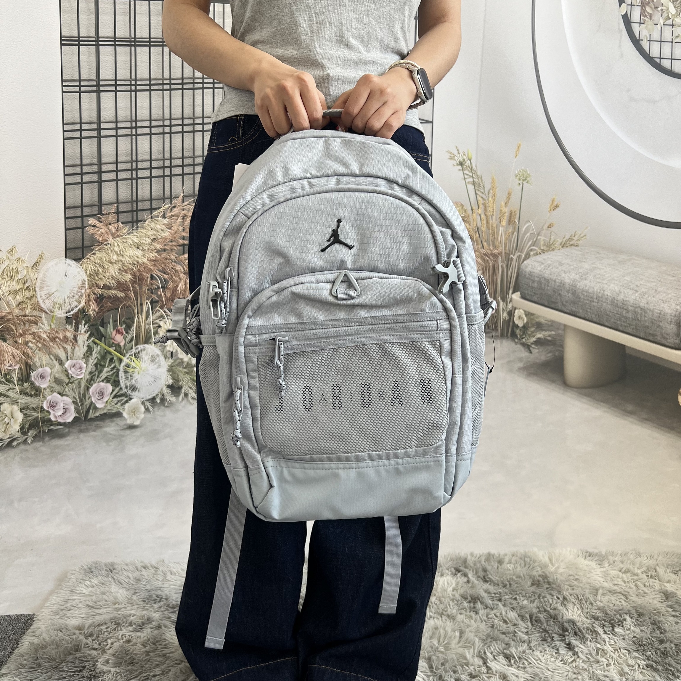 乔丹官方正品双肩运动背包旅行包