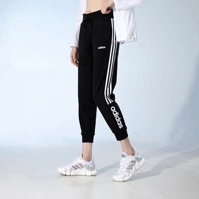 adidas阿迪达斯裤子女运动九分裤