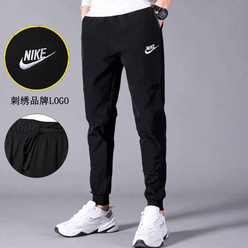 NIKE耐克裤子男子运动裤薄款卫裤健身透气跑步休闲裤新款束脚长裤