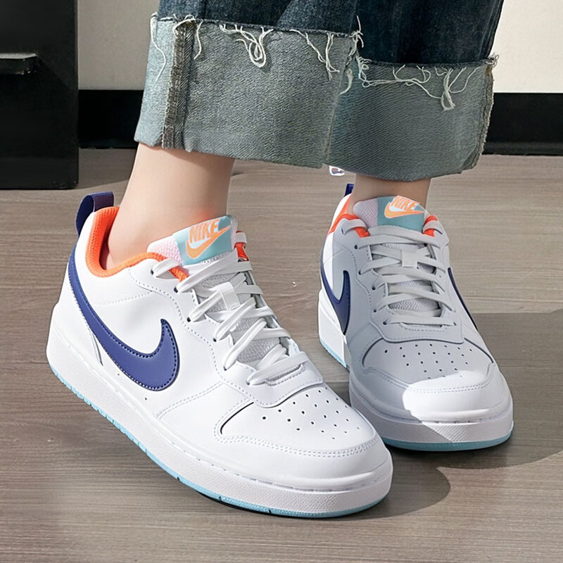 NIKE耐克板鞋女鞋新款简版空军COURT耐磨滑板鞋时尚运动鞋休闲鞋