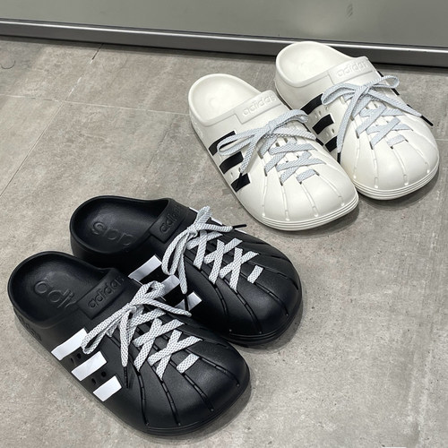 阿迪达斯拖鞋男女夏季新款运动凉鞋包头沙滩鞋复古洞洞鞋女JH9848