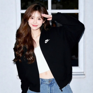 NIKE耐克女装2026春季新款户外运动服宽松防风休闲跑步服外套夹克