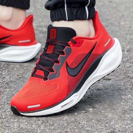 2025年春季新款红色运动鞋Nike耐克鞋子正品飞马41厚底跑步鞋男鞋