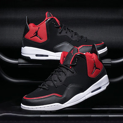 AIR JORDAN耐克COURTSIDE 23男休闲鞋NIKE中帮气垫缓震运动篮球鞋