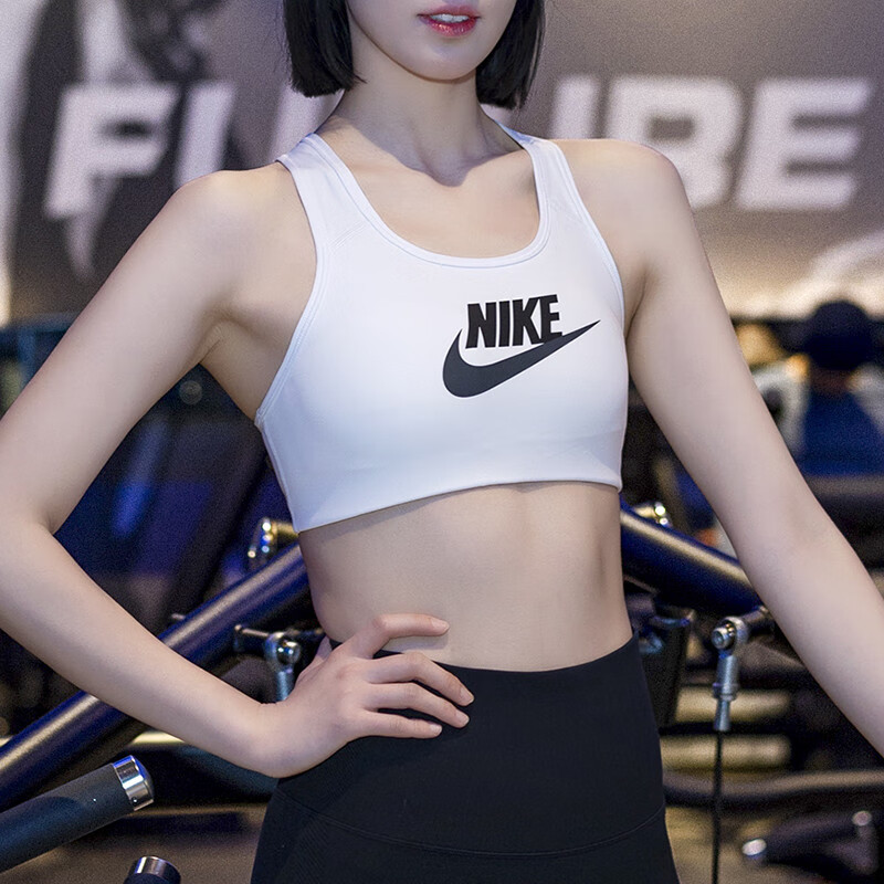 Nike耐克正品运动内衣女健身瑜伽背心跑步训练文胸薄款抹胸DM0580