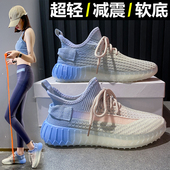 室内增高健身鞋 女减震轻便防滑健身房专用运动鞋 超轻不累脚软底跑