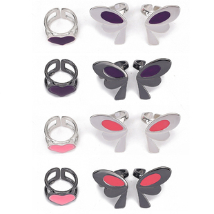 游戏无畏契约周边指环瓦罗兰特暮蝶戒指二次元cos还原向手饰套装