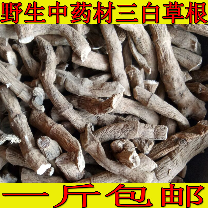 野生药材无硫三白草根偏冷干品过塘藕天性艹五路叶500一斤包邮