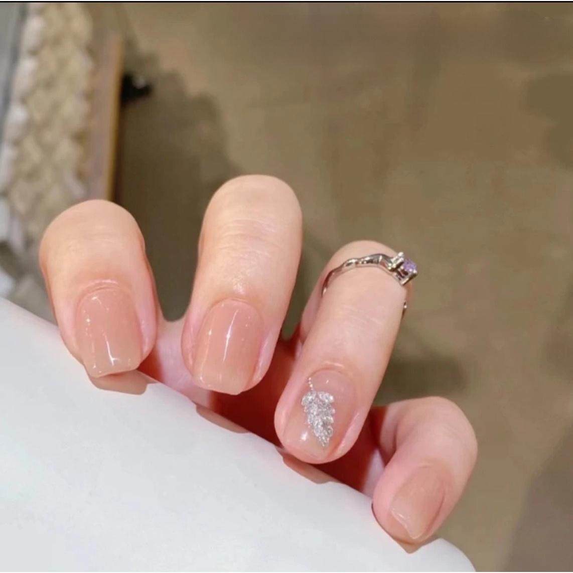 【麦穗】纯手工穿戴甲轻奢显白气质纯欲渐变腮红冰透麦穗闪钻,彩妆/香水/美妆工具,穿戴甲/甲片,淘宝优惠券,粉丝福利购,淘宝优惠卷