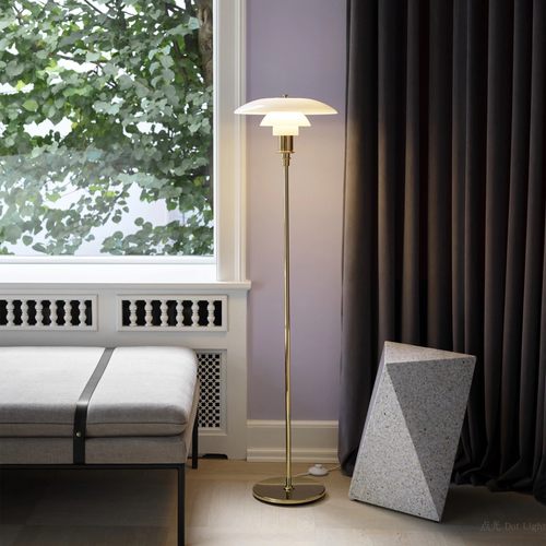 LouisPoulsen书房北欧玻璃落地