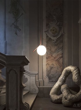 意大利Flos IC吊灯 现代简约欧式古典经典金色黑色玻璃原装进口