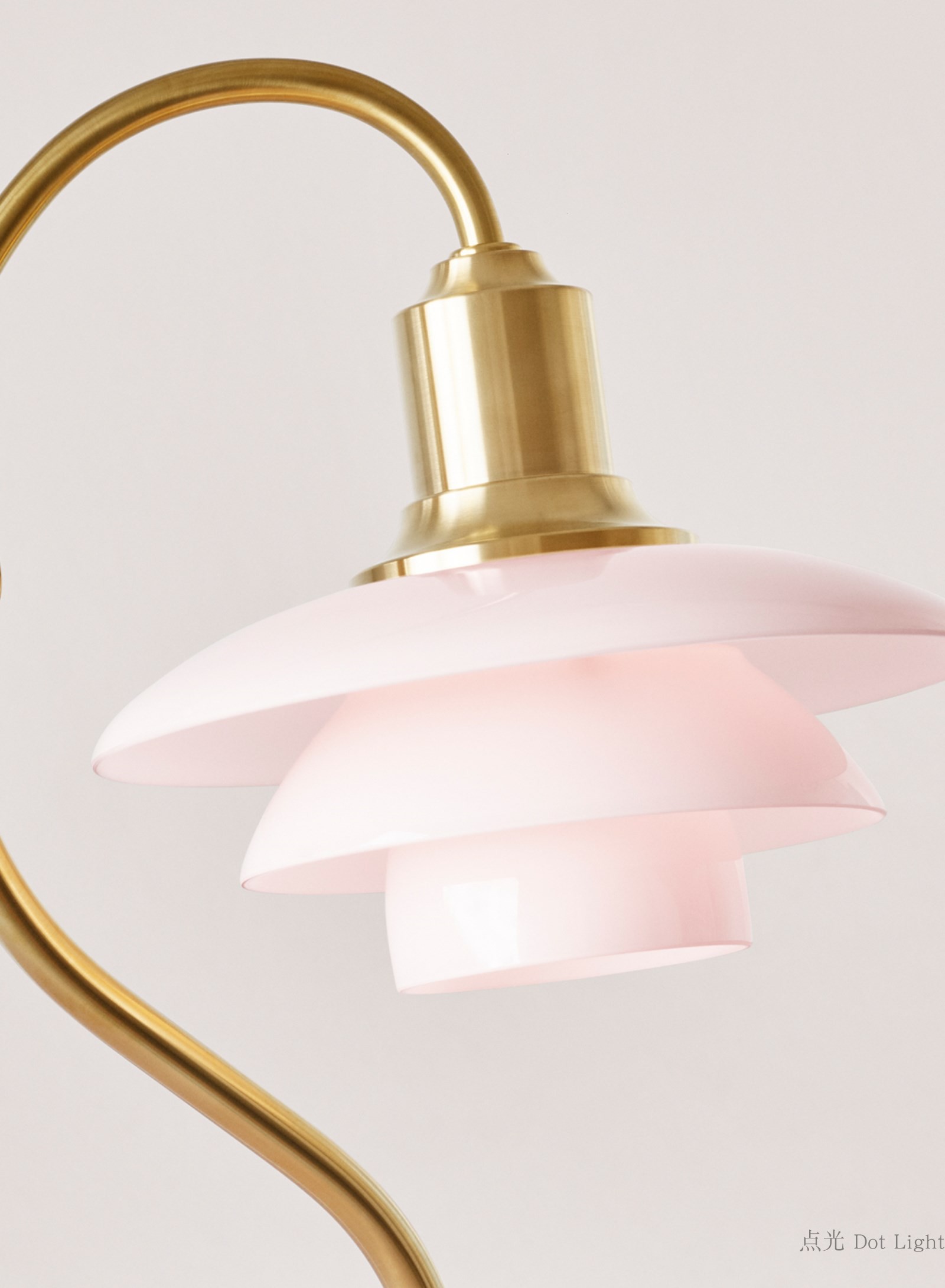 LouisPoulsen玻璃书房北欧台灯