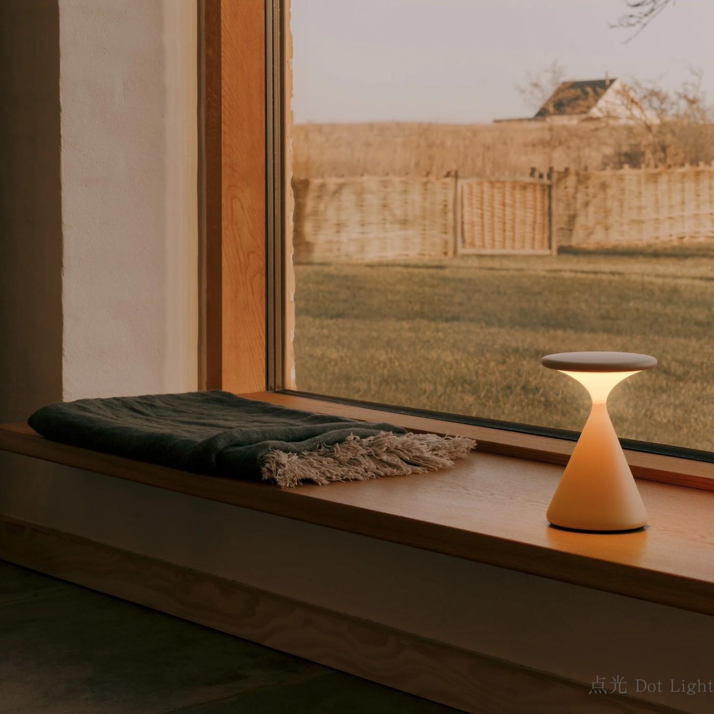 Grau庭院餐厅北欧便携充电台灯