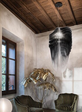 现货意大利Slamp Avia吊灯 轻奢现代简约客厅loft进口别墅楼梯