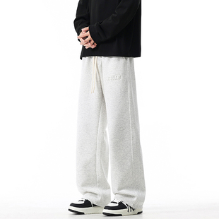 潮流 子男秋冬115cm青少年直筒宽松运动休闲长裤 190加长版 高个子裤