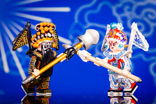 人仔工厂 第三方 京剧系列 国粹 杨贵妃 项羽 赵云 穆桂英 积木