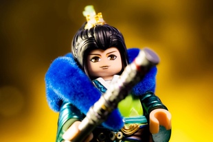 人仔工厂 第三方 国漫系列 少年歌行 萧瑟 拼插积木 手办 兵人