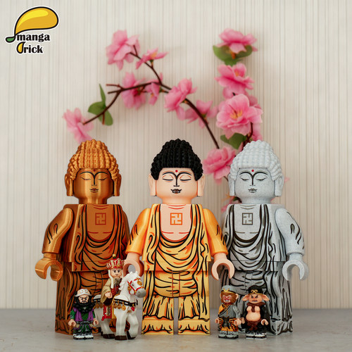 第三方巨型人仔积木金佛芒果