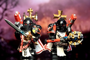 第三方 人仔工厂 星际系列 战锤黑圣堂 巴隆斯特 德拉根 拼插积木