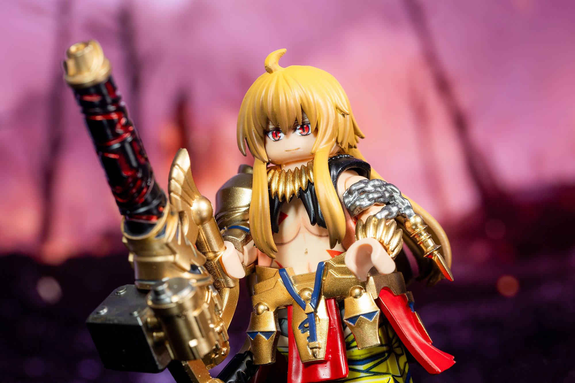 吉尔伽米拉  fate FGO系列 人仔工厂 第三方 拼插积木图片