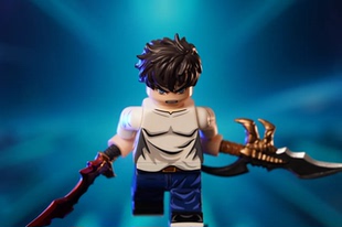 人仔工厂 第三方 我独自升级系列 程肖宇 拼插积木 人仔玩具