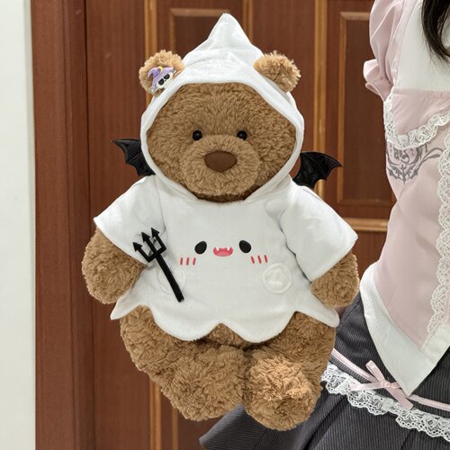 jellycat巴塞罗熊万圣幽灵娃衣