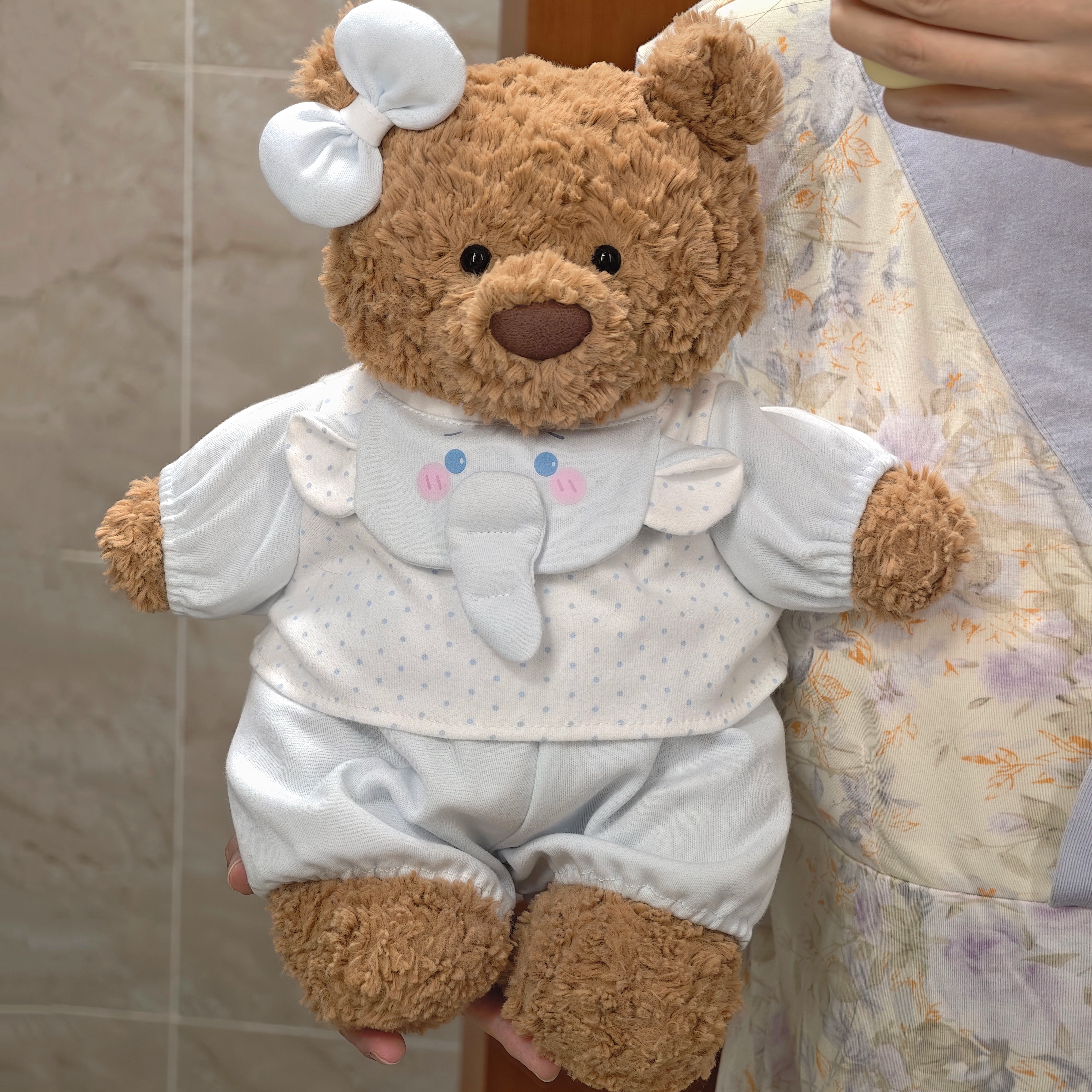 巴塞罗熊那衣服婴儿服睡衣