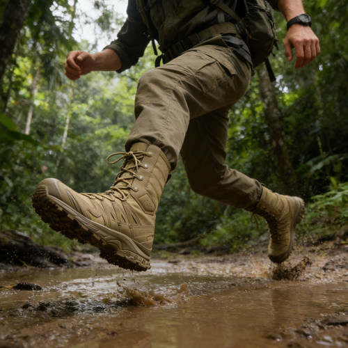 Salomon萨洛蒙军版战术训练靴XA FORCES户外防滑透气登山徒步鞋男