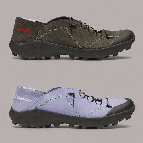 SALOMON 萨洛蒙 X SAVAT THE BROKEN ARM联名低帮复古户外休闲鞋