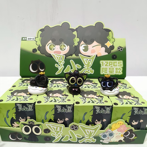 新款罗小黑战记盲盒手办周边公仔桌面摆件盲盒儿童送朋友惊喜礼物