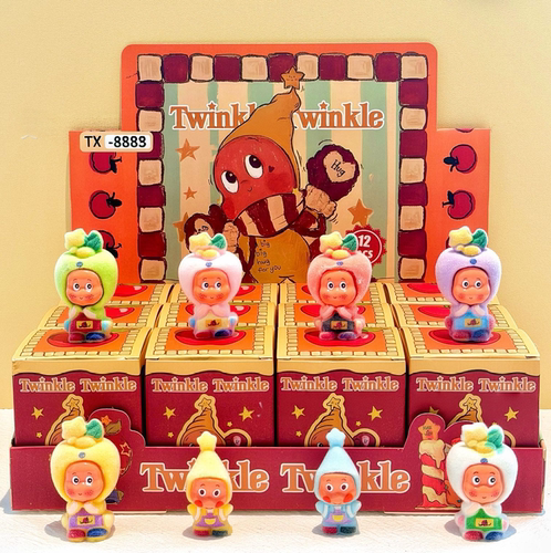 新款许愿星星人盲盒卡通潮玩萌粒盲盒手办桌面摆件奖励学生礼物
