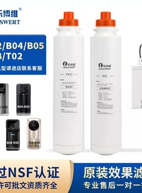 乐博维适配于博乐宝净水器b02/b04/b05/t02台式机PPC复合RO膜滤芯
