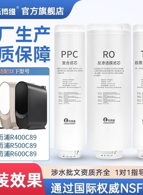 乐博维适配惠而浦净水器R400/R500/R600C89/R400CA1反渗透膜滤芯