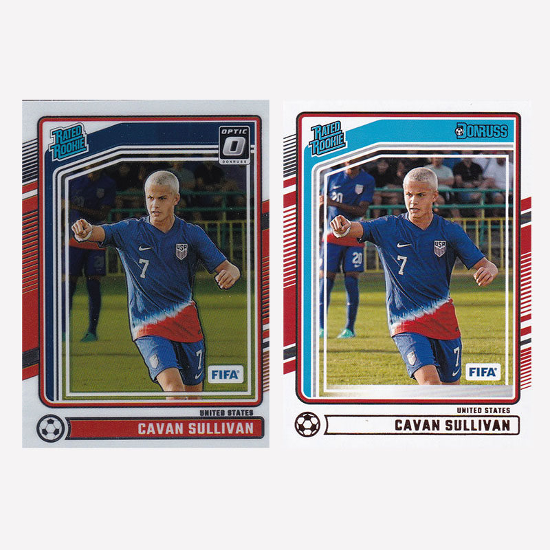 球星卡 沙利文 RC新秀 2024-25 donruss optic 美国 费城联合