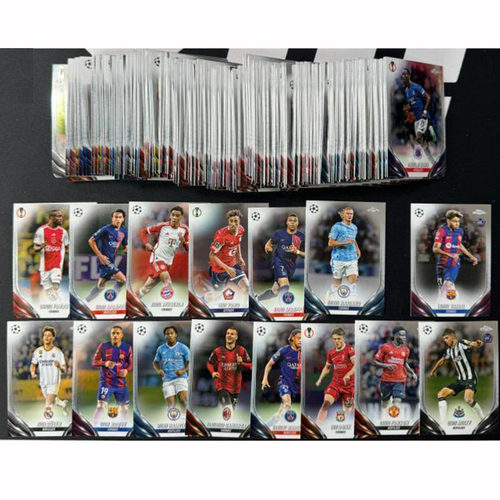 球星卡 2023-24 Topps chrome 全套 哈兰德 亚马尔 姆巴佩 居莱尔
