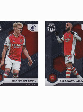 球星卡 2021-22 PANINI 马赛克 英超 阿森纳 厄德高 拉卡泽特