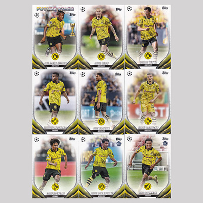 球星卡 多特蒙德 2023-24 Topps ucc欧战 罗伊斯 阿德耶米 吉滕斯