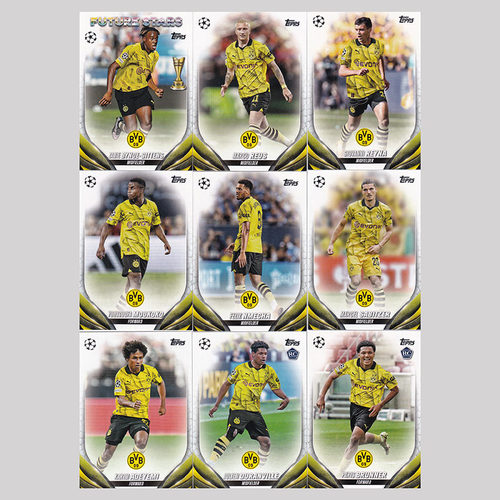 球星卡 多特蒙德 2023-24 Topps ucc欧战 罗伊斯 阿德耶米 吉滕斯