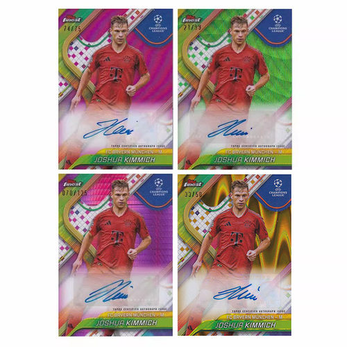 球星卡 基米希 签字 75编 绿波纹折 2024-25 topps finest 拜仁
