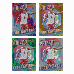 50编 金折 finest 穆勒 拜仁 Topps 泼墨 球星卡 典范球员2023