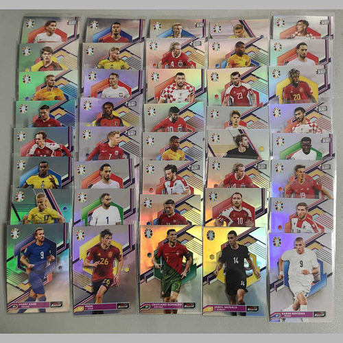 球星卡 2024欧洲杯 Topps finest C罗 德布劳内 莫德里奇 居莱尔