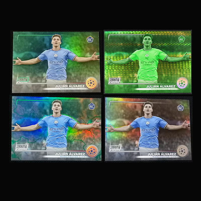 球星卡 阿尔瓦雷斯 RC新秀 99编 199编 2022-23 topps竞技场 曼城