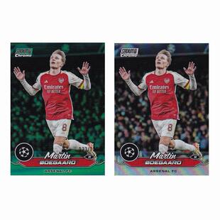 球星卡 厄德高 150编 绿折 2023-24 Topps chrome 竞技场 阿森纳
