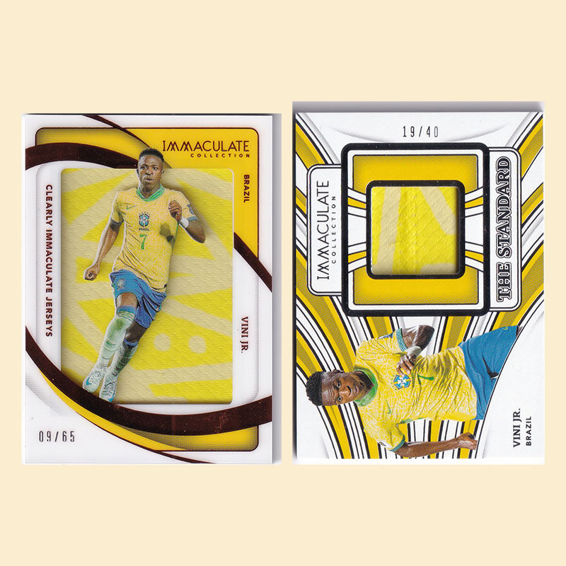 球星卡 维尼修斯 40编 镜面球衣物料 2024-25 immaculate 巴西