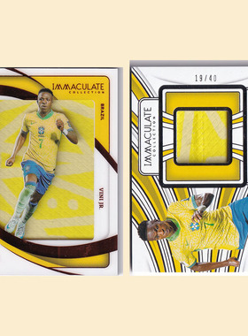 球星卡 维尼修斯 40编 镜面球衣物料 2024-25 immaculate 巴西