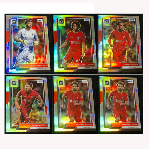 球星卡 萨拉赫 努涅斯 阿诺德 银折 2022-23 PANINI OPTIC 利物浦