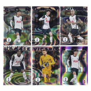 球星卡 热刺 紫雨点折 2024-25 Topps UCC 孙兴慜 格雷 维卡里奥