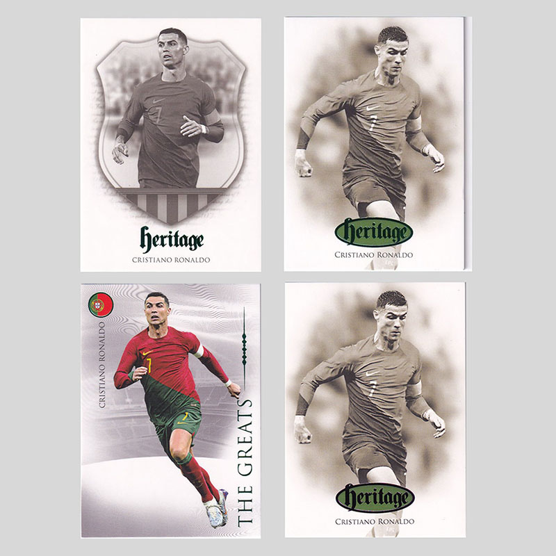 球星卡 C罗 遗产 24编 绿平行 2023 futera 福特拉 葡萄牙队长