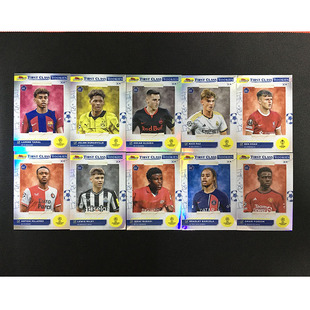 银折2023 Topps finest亚马尔 帕斯 球星卡 巴尔科拉 一级新秀